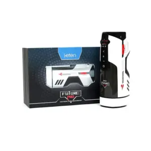 LETEN SM FUTURE PRO - Akkus, melegítős, nyögő fel-le mozgó szuper maszturbátor - Image 3