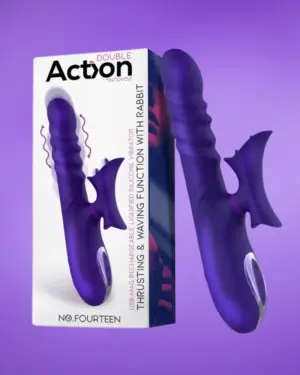 Action No. Fourteen - Vibrátor hullámzó és nyalófunkcióval
