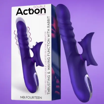 Action No. Fourteen - Vibrátor hullámzó és nyalófunkcióval
