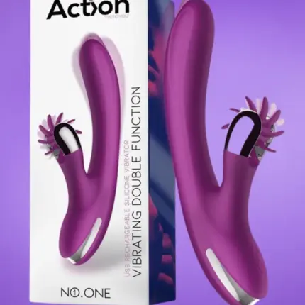 Action No. One - Vibrátor, csiklóizgató kerékkel