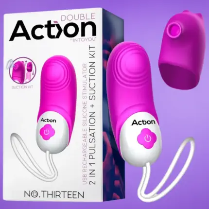 Action No. Thirteen - Vibráló és pulzáló csiklóizgató