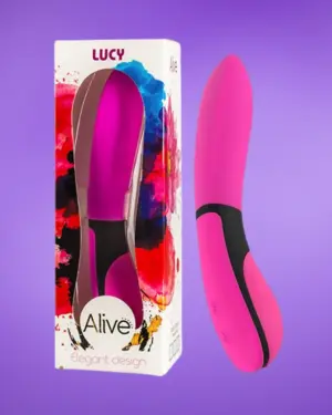Alive Lucy - G-pont vibrátor (pink)