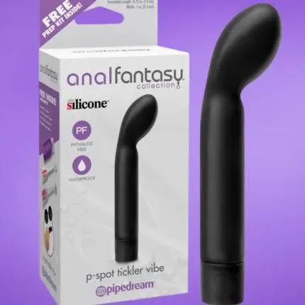 Anal Fantasy Collect - Prosztata vibrátor (fekete)