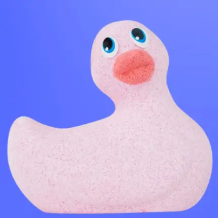 Big Teaze Toys I Rub My Duckie - Kacsa formájú illatos fürdőbomba (rózsa)
