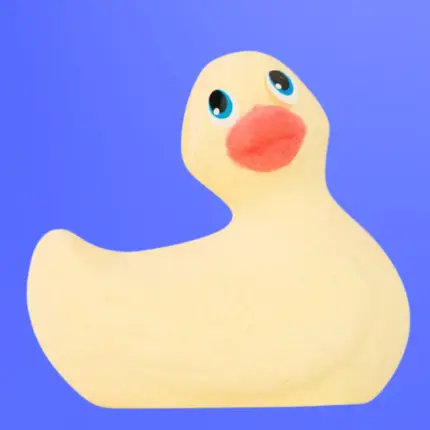 Big Teaze Toys I Rub My Duckie - Kacsa formájú illatos fürdőbomba (vanilia)