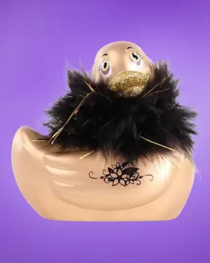 My Duckie Paris 2.0 - Játékos kacsa vízálló csiklóvibrátor (arany)