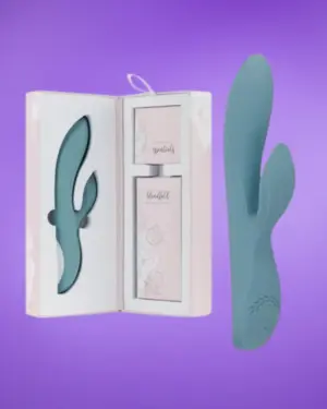 Bloom Vibe The Violet - Csiklóizgatós vibrátor (zöld)