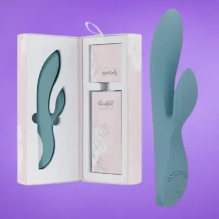 Bloom Vibe The Violet - Csiklóizgatós vibrátor (zöld)