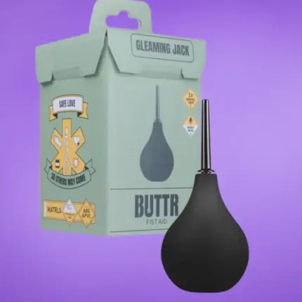 Buttr Anal Douche - Anál zuhany (fekete)