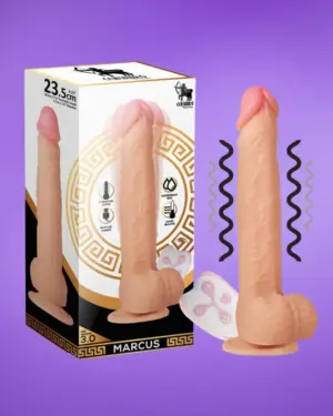 Centauro Marcus 3.0 - Realisztikus vibrátor távirányítóval