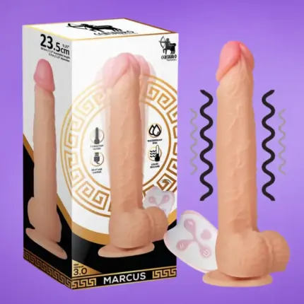 Centauro Marcus 3.0 - Realisztikus vibrátor távirányítóval