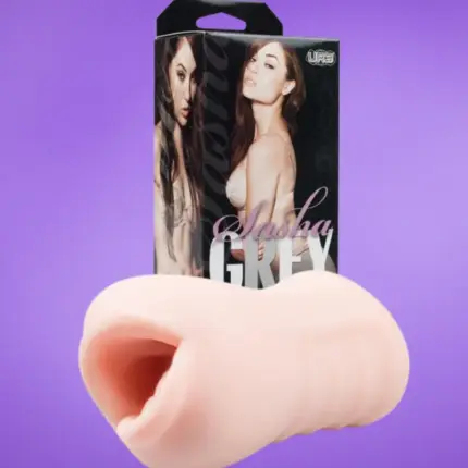 Doc Johnson Sasha Grey Mouth Masturbator Ultraskyn - Száj alakú maszturbátor