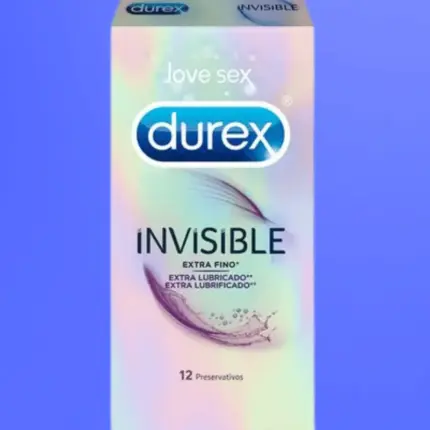 Durex Condoms Invisible - Vékonyított óvszer (12db)