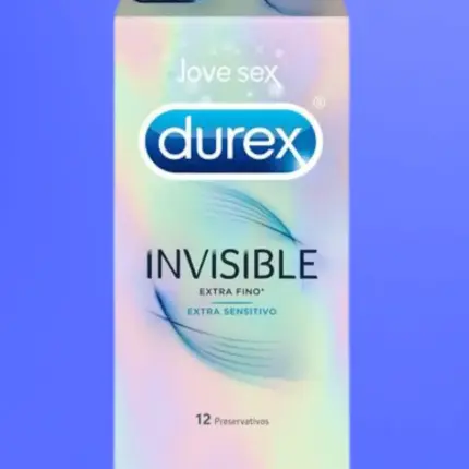 Durex Condoms Invisible - Szenzitív óvszer (12db)