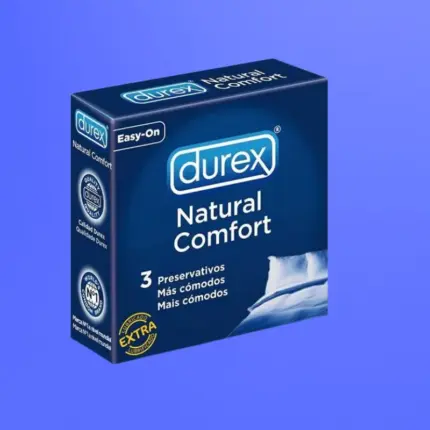 Durex Natural Comfort - Természetes óvszer (3db)