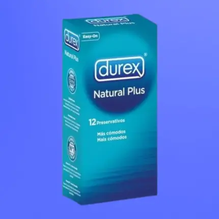 Durex Condoms Natural Plus - Óvszer (12db)