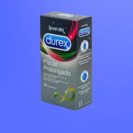 Durex Condoms Placer Prolongado - Óvszer (12db)
