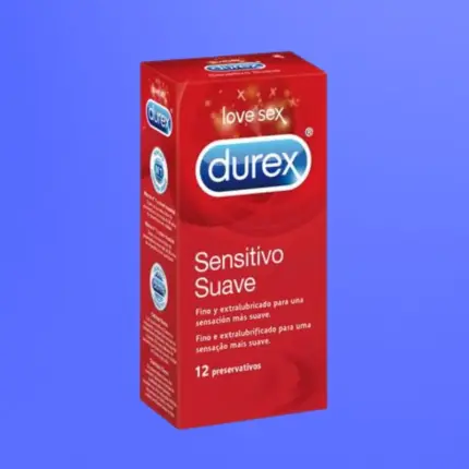 Durex Condoms Sensitivo Suave - Síkosított óvszer (12db)