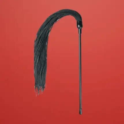 Easytoys - Szilikon ostor (fekete)