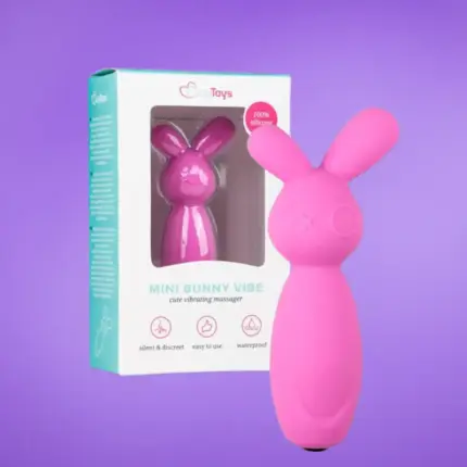 Easytoys Mini Bunny -szilikon csiklóvibrátor pink