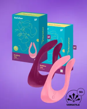 Satisfyer Endless Joy - Akkus,vízálló párvibrátor