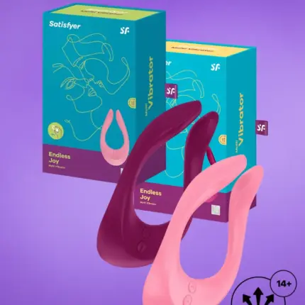 Satisfyer Endless Joy - Akkus,vízálló párvibrátor
