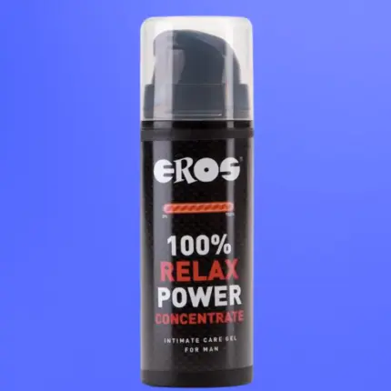 Eros Relax 100% Power Man - Vágyfokozó síkosító gél (30ml)