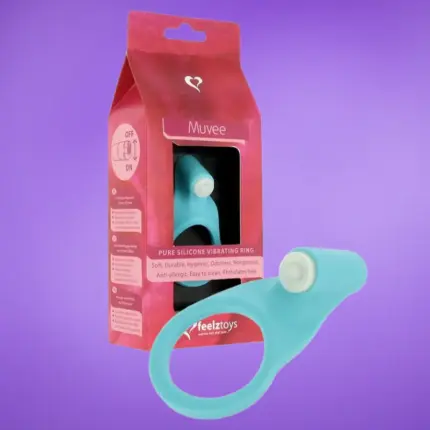 Feelztoys Feelz Toys - Péniszgyűrű (türkiz)