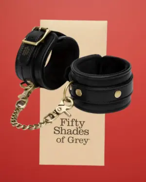 A szürke ötven árnyalata - Bound to You Ankle bilincsek (fekete)