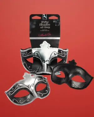 Fifty Shades Of Grey Masks On Masquerade - Díszített álarc