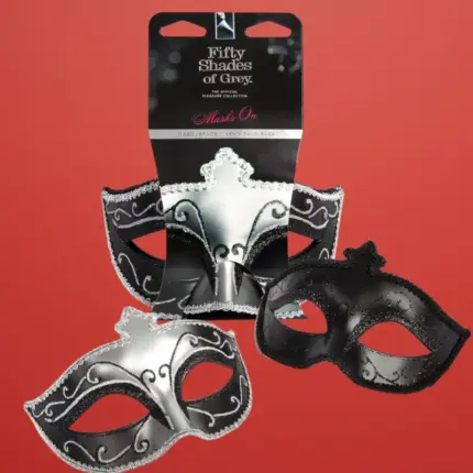 Fifty Shades Of Grey Masks On Masquerade - Díszített álarc