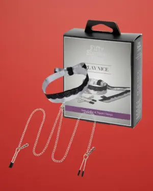 Fifty Shades Of Grey - Nyakörv mellbimbó csipesszel