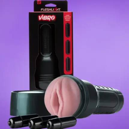 Fleshlight Vibro Pink Lady Touch - Művagina