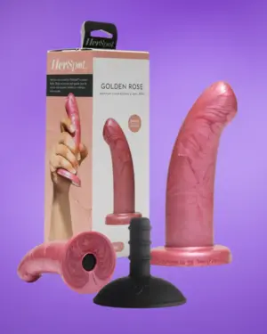 Fleshlight Herspot - Dildó (rose gold)