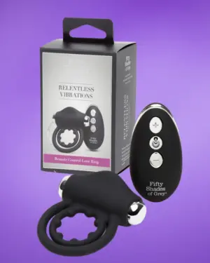 A szüke ötven árnyalata -Távirányítós vibrációs péniszgyűrű