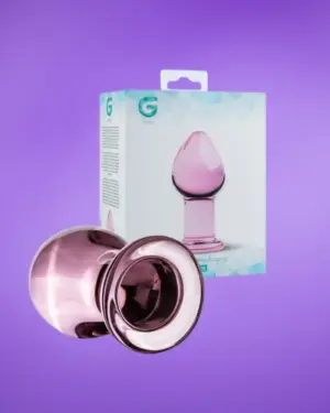 Gildo  - Üveg análdugó (pink)