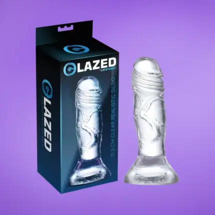 Glazed - Zselés mini dildó (12cm)
