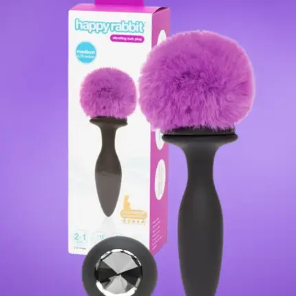 Happy Rabbit - Távirányítós análdugó készlet