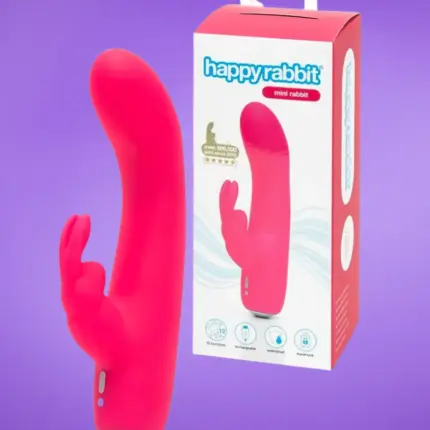 Happy Rabbit Mini - Nyuszis vibrátor (pink)