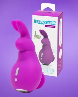 Happy Rabbit - Nyuszis csiklóizgató (lila)