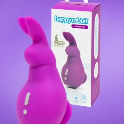 Happy Rabbit - Nyuszis csiklóizgató (lila)