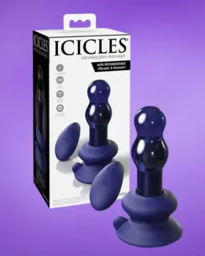 Icicles No.83- Távirányítós üveg análdugó