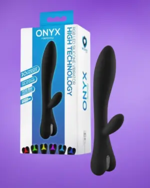 Intoyou P Line Onyx - Csiklóizgatós vibrátor (fekete)