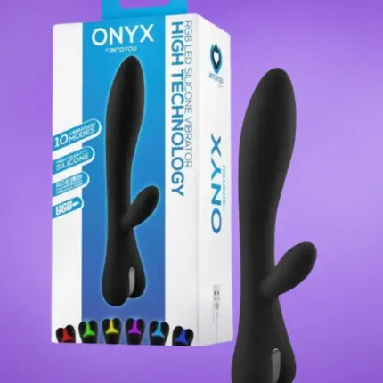 Intoyou P Line Onyx - Csiklóizgatós vibrátor (fekete)