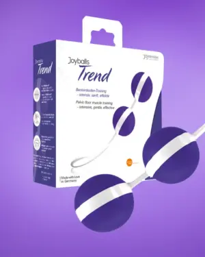 Joydivision Joyballs Trend - Purple White - Kegel golyók