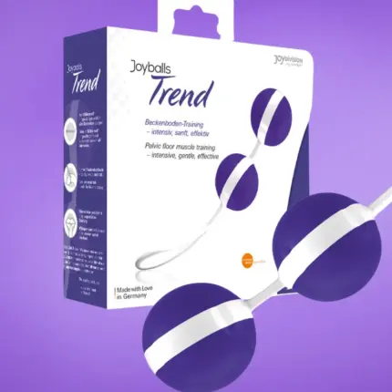 Joydivision Joyballs Trend - Purple White - Kegel golyók