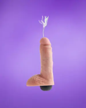 King Cock Squirting 8"- Spriccelő dildó (20cm)