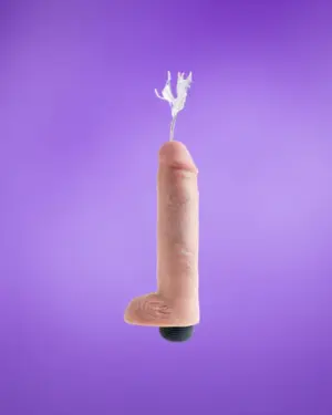 King Cock Squirting 10" - Spriccelő dildó (25,4cm)