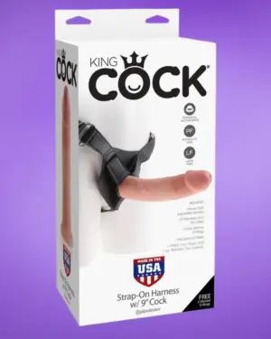 King Cock Strap-On - Felcsatolható dildó