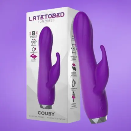 Latetobed Couby - Csikóizgatós vibrátor (lila)